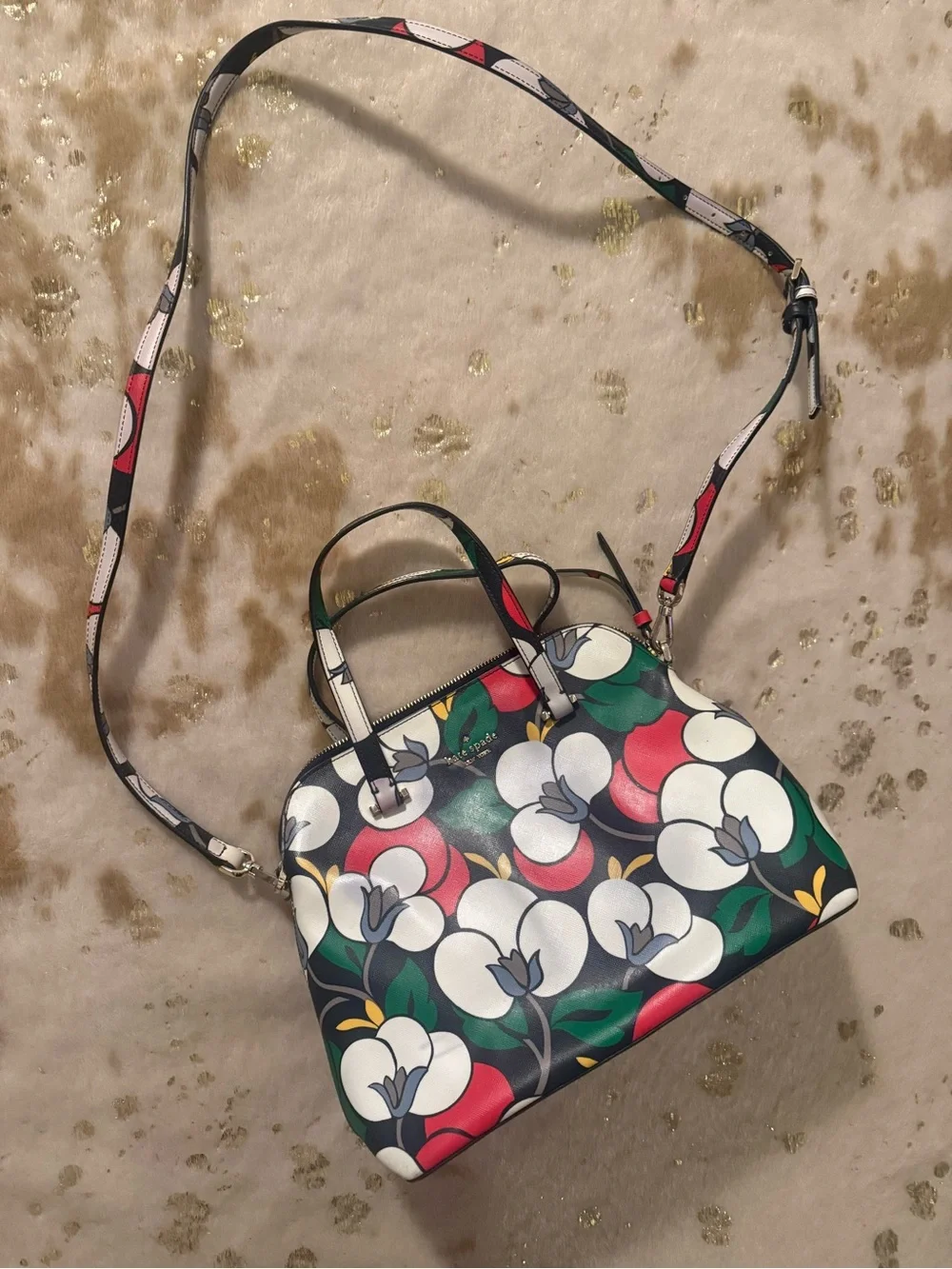 Kate Spade New York MAISE BREEZY FLORAL MEDIUM DOME SATCHEL